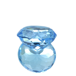 16,64 ct Blue Topaz Oval Cut