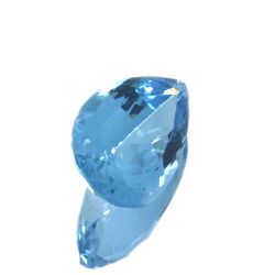 16,62 ct Topaze Bleu Taille Poire