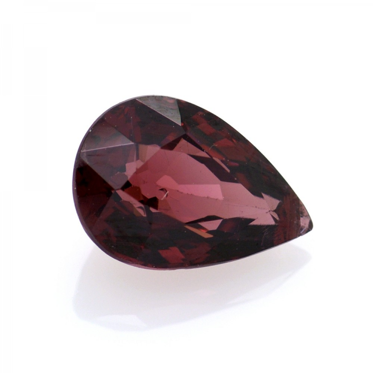 2.38 ct Rhodolite Granat Birne Schnitt