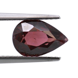 2.38 ct Granato Rodolite Taglio Goccia