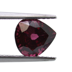 2.25 ct Granato Rodolite Taglio Goccia