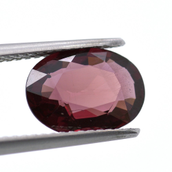 3.00 ct Rhodolite Granat Oval Schnitt