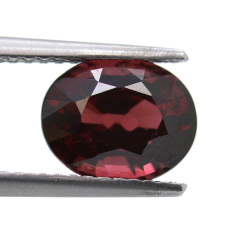 2.69 ct  Grenat Rhodolite Taille Ovale