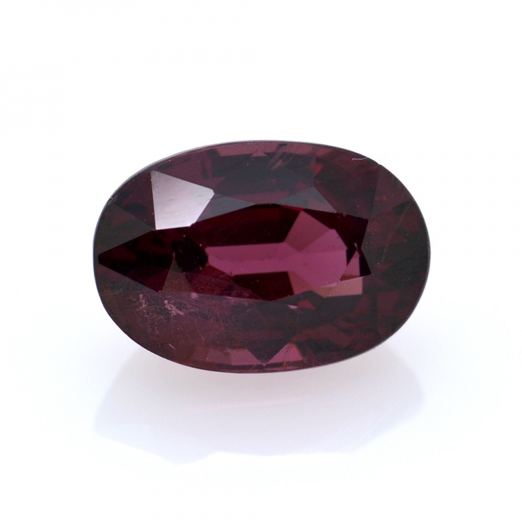 3.94 ct Granato Rodolite taglio Ovale