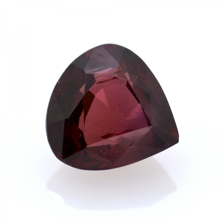 2,78 ct Rhodolite Granat Birne Schnitt