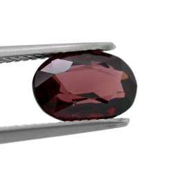 3.11 ct  Grenat Rhodolite Taille Ovale