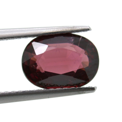 2.73 ct Granato Rodolite Taglio Ovale