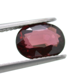 2.73 ct Granato Rodolite Taglio Ovale