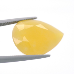 18.38 ct Fire Opal Pear Cut