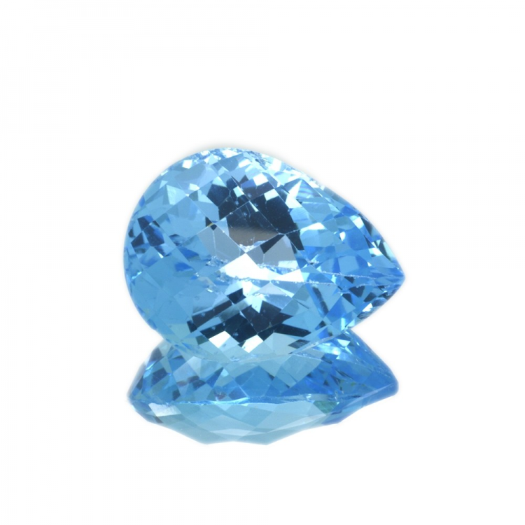 27.83 ct Blue Topaz Pear Cut