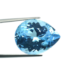 27.83 ct Blue Topaz Pear Cut