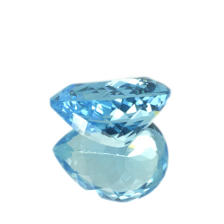 27.83 ct Blue Topaz Pear Cut