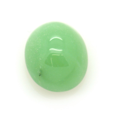 6.30 ct Chalcedony Chrysoprase Oval Cabochon Cut