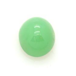 6.18 ct Chalcedony Chrysoprase Oval Cabochon Cut