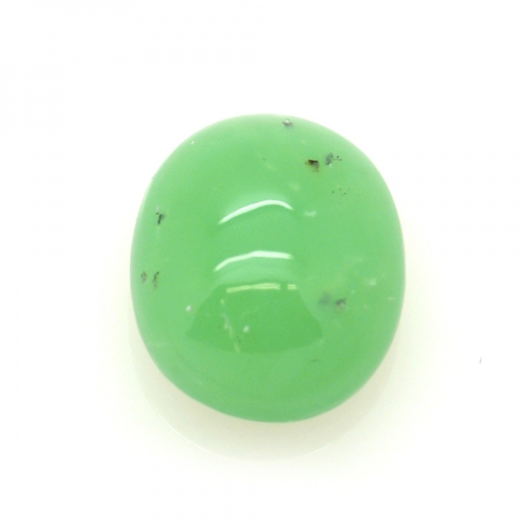 5.41 ct Chalcedony Chrysoprase Oval Cabochon Cut