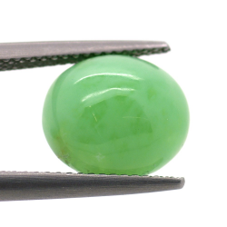 5.15 ct Chalcedony Chrysoprase Oval Cabochon Cut