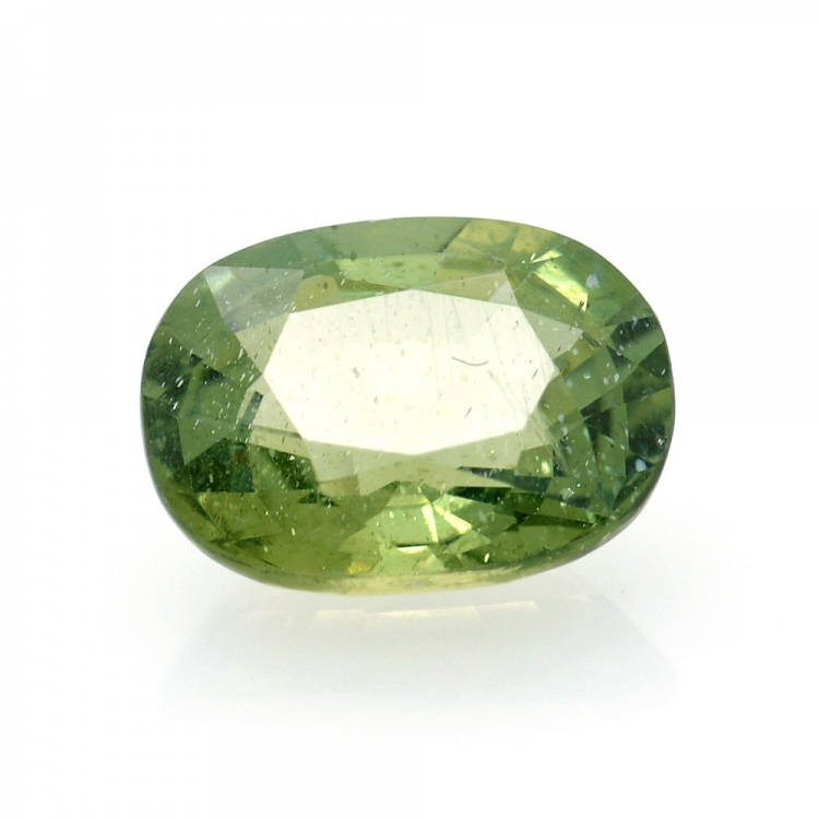 4.24 ct Apatite Vert Taille Ovale