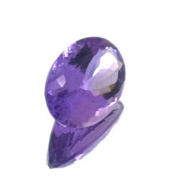 17.01ct Amethyst Oval Cut 21.55x14.44mm