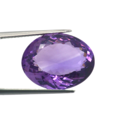 15.74 ct Amethyst Oval Schnitt