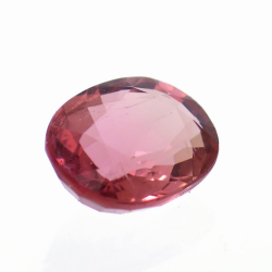 1.47ct Tourmaline Rose Taille Ovale 8.17x6.28mm