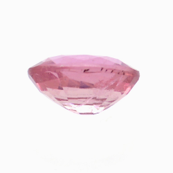 1,16 ct rosafarbener Turmalin im Ovalschliff, 7,54 x 5,67 mm