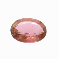 1,10 ct rosa Turmalin im Ovalschliff 7,79 x 6,07 mm