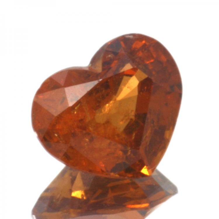 1.88ct Granato Espesartina Taglio Cuore