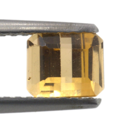 1.23ct Imperial Topaz Emerald Cut