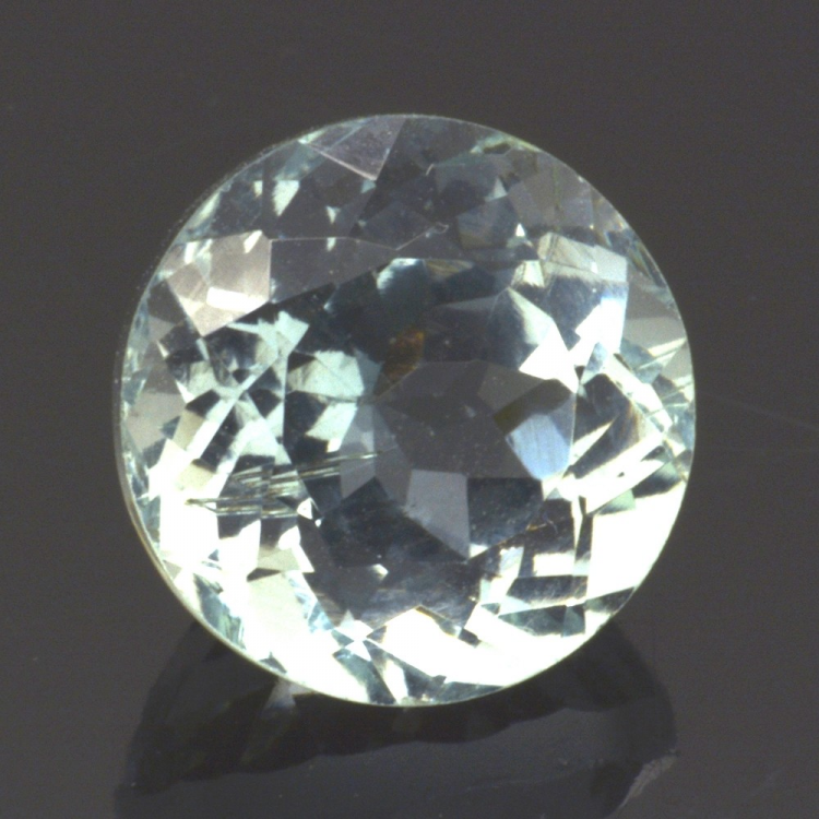 5.77ct Acquamarina in Faccettato Rotondo