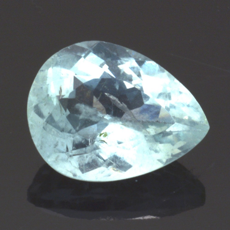 3.95ct Aquamarine Pear Cut