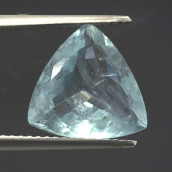 5.18ct Aquamarine Trillion Cut