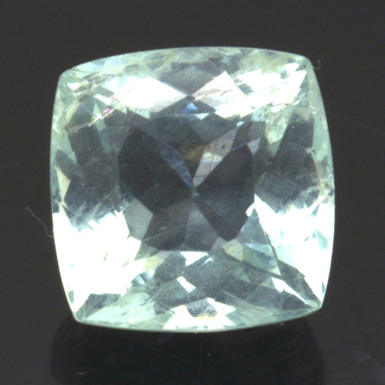 3.20ct Aquamarine Cushion Cut