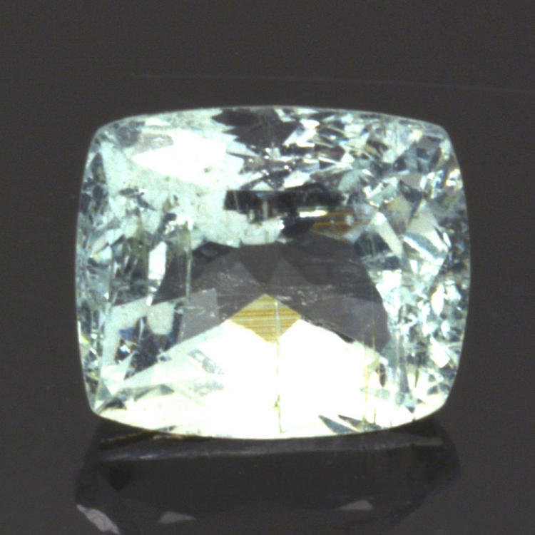 3.78ct Aquamarine Cushion Cut