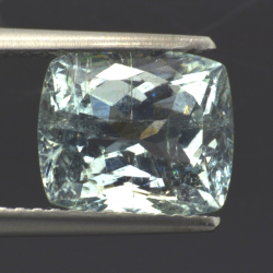 3.78ct Acquamarina in Faccettato Cuscino