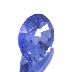 0.81ct Blue Sapphire Oval Cut 6.16x4.81mm