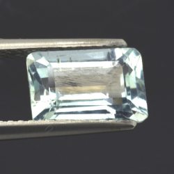 2.25ct Aquamarine Emerald Cut