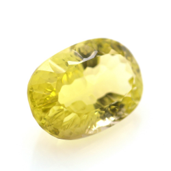 12.47ct Lemon Quartz Oval Cut