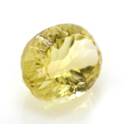 13.70ct Lemon Quartz Oval Cut