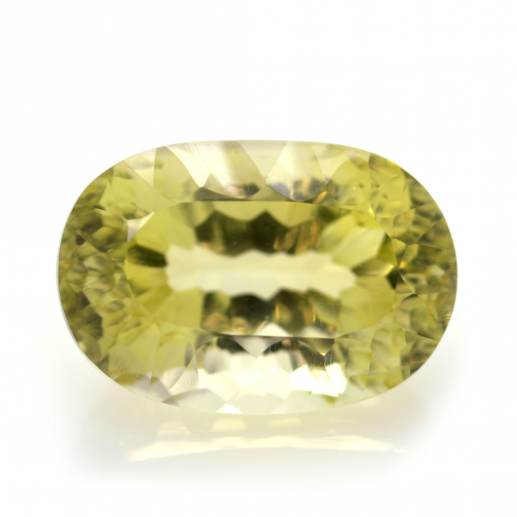 14.97ct Quarzo Limone in Faccettato Ovale