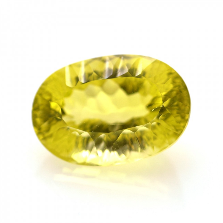 19.87ct Quarzo Limone in Faccettato Ovale