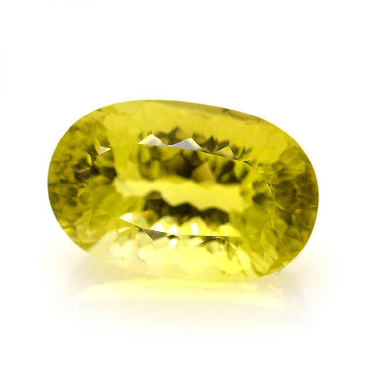 23.79ct Quarzo Limone in Faccettato Ovale