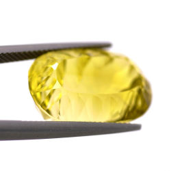 23.24ct Lemon Quartz Oval Cut