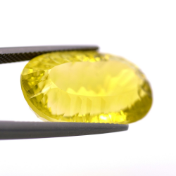 25.81ct Quarzo Limone in Faccettato Ovale