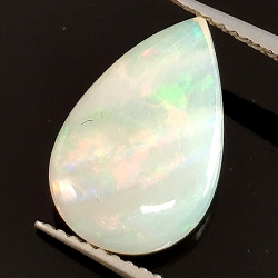 2.52ct Noble Opal Cabochon Pear Cut