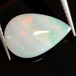 2.52ct Noble Opal Cabochon Pear Cut