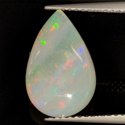 2.52ct Noble Opal Cabochon Pear Cut