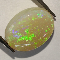 3.01ct Noble Opal Cabochon Oval Cut