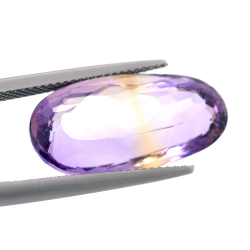 15.13ct Ametrine Oval Cut