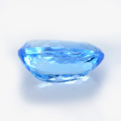 34.63ct Blau Topas Oval Schnitt