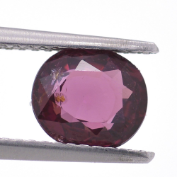 1.69ct Rhodolite Garnet Oval Cut